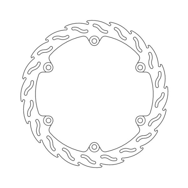 Moto-Master Flame Series Fixed Brake Rotor Honda