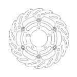 Moto-Master Flame Series Floating Brake Rotor Kawasaki