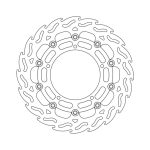 Moto-Master Flame Series Floating Brake Rotor Yamaha