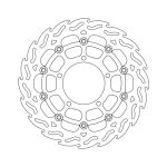 Moto-Master Flame Series Floating Brake Rotor Suzuki