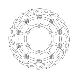 Moto-Master Flame Series Floating Brake Rotor Suzuki