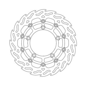 Moto-Master Flame Series Floating Brake Rotor Suzuki