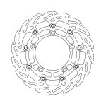 Moto-Master Flame Series Floating Brake Rotor Suzuki