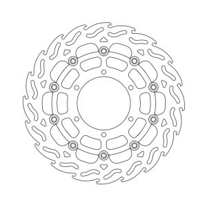 Moto-Master Flame Series Floating Brake Rotor Suzuki