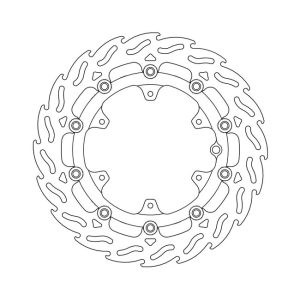 Moto-Master Flame Series Floating Brake Rotor KTM