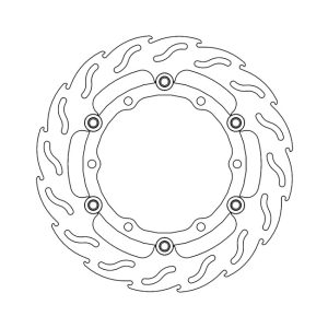 Moto-Master Flame Series Floating Brake Rotor Yamaha