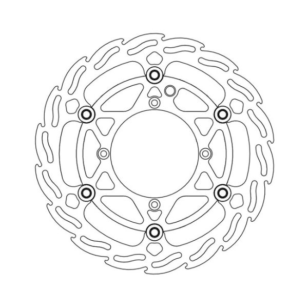 Moto-Master Flame Series Floating Brake Rotor KTM