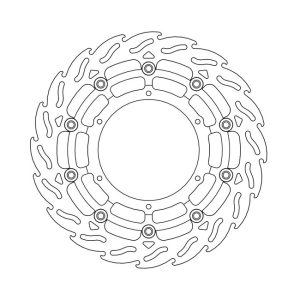 Moto-Master Flame Series Floating Brake Rotor KTM