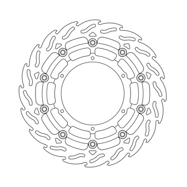 Moto-Master Flame Series Floating Brake Rotor KTM