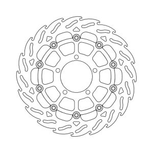 Moto-Master Flame Series Floating Brake Rotor Triumph