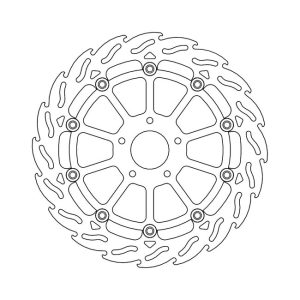 Moto-Master Flame Series Floating Brake Rotor KTM