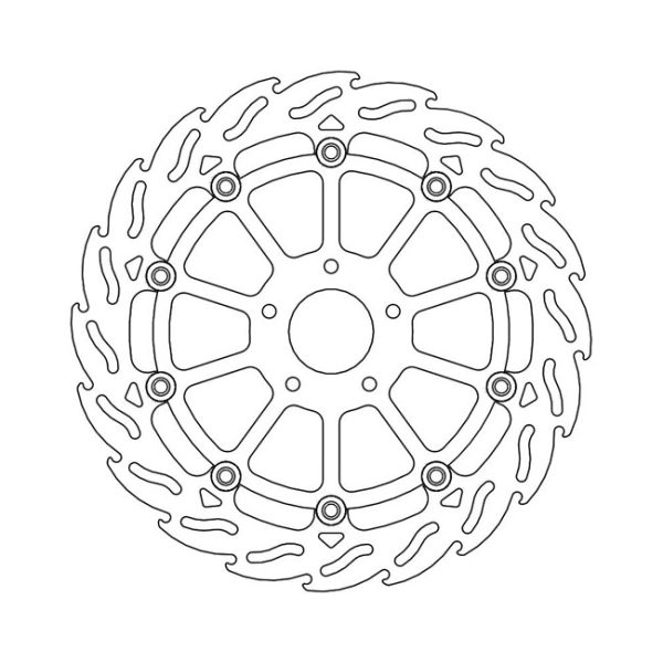 Moto-Master Flame Series Floating Brake Rotor KTM