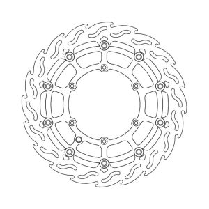 Moto-Master Flame Series Floating Brake Rotor KTM