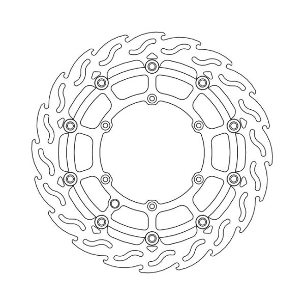 Moto-Master Flame Series Floating Brake Rotor KTM