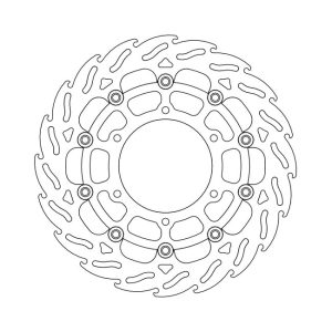 Moto-Master Flame Series Floating Brake Rotor Suzuki
