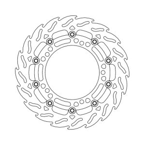 Moto-Master Flame Series Floating Brake Rotor Kawasaki