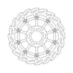 Moto-Master Flame Series Floating Brake Rotor Honda