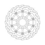 Moto-Master Flame Series Floating Brake Rotor Suzuki