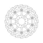 Moto-Master Flame Series Floating Brake Rotor Honda