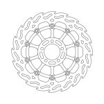 Moto-Master Flame Series Floating Brake Rotor Kawasaki