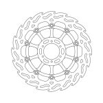 Moto-Master Flame Series Floating Brake Rotor Honda