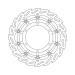 Moto-Master Flame Series Floating Brake Rotor Yamaha