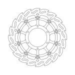 Moto-Master Flame Series Floating Brake Rotor Honda