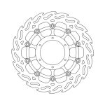 Moto-Master Flame Series Floating Brake Rotor Honda