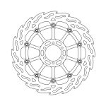 Moto-Master Flame Series Floating Brake Rotor Aprilia