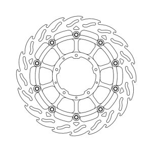 Moto-Master Flame Series Floating Brake Rotor Honda
