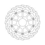 Moto-Master Flame Series Floating Brake Rotor Suzuki