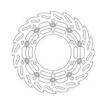 Moto-Master Flame Series Floating Brake Rotor Yamaha