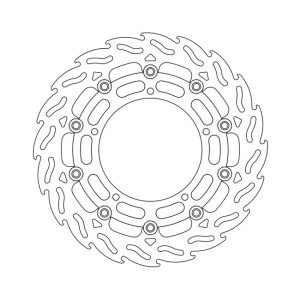 Moto-Master Flame Series Floating Brake Rotor Yamaha