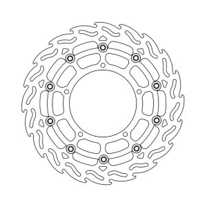 Moto-Master Flame Series Floating Brake Rotor Yamaha