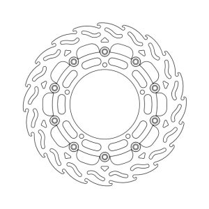 Moto-Master Flame Series Floating Brake Rotor Yamaha