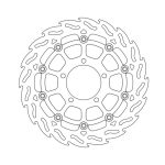 Moto-Master Flame Series Floating Brake Rotor Kawasaki