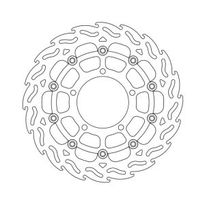 Moto-Master Flame Series Floating Brake Rotor Suzuki