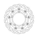 Moto-Master Flame Series Floating Brake Rotor Suzuki