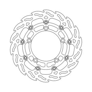 Moto-Master Flame Series Floating Brake Rotor Suzuki