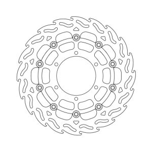 Moto-Master Flame Series Floating Brake Rotor Suzuki