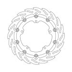 Moto-Master Flame Series Floating Brake Rotor Triumph