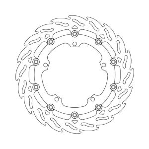 Moto-Master Flame Series Floating Brake Rotor Triumph