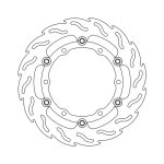 Moto-Master Flame Series Floating Brake Rotor Yamaha