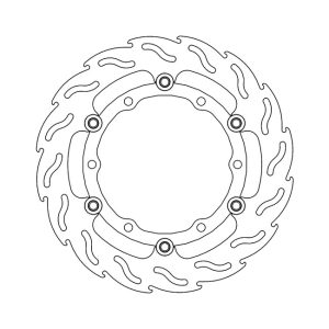 Moto-Master Flame Series Floating Brake Rotor Yamaha