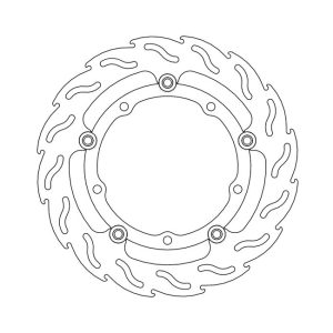 Moto-Master Flame Series Floating Brake Rotor Yamaha
