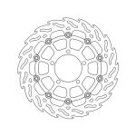 Moto-Master Flame Series Floating Brake Rotor Triumph
