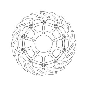 Moto-Master Flame Series Floating Brake Rotor Triumph