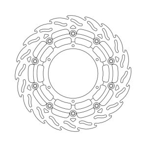 Moto-Master Flame Series Floating Brake Rotor KTM