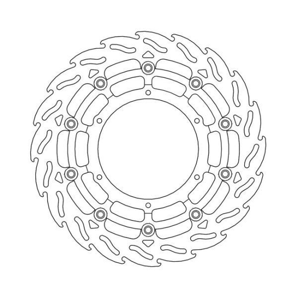 Moto-Master Flame Series Floating Brake Rotor KTM