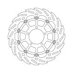 Moto-Master Flame Series Floating Brake Rotor Triumph